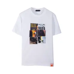 แอล เสื้อยืดคอกลม แขนสั้น ลายแม็กกาซีน - Image 4