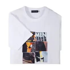 แอล เสื้อยืดคอกลม แขนสั้น ลายแม็กกาซีน - Image 6