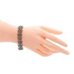 ไลลา จิวเวลลี่ สร้อยข้อมือเงิน925 ประดับมาร์คาไซต์