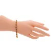 ศอศารา เจมส์ สร้อยข้อมือเงิน925  ชุบทอง18K แบบเทนนิส ประดับเขียวส่อง และเซอร์คอนสีขาว