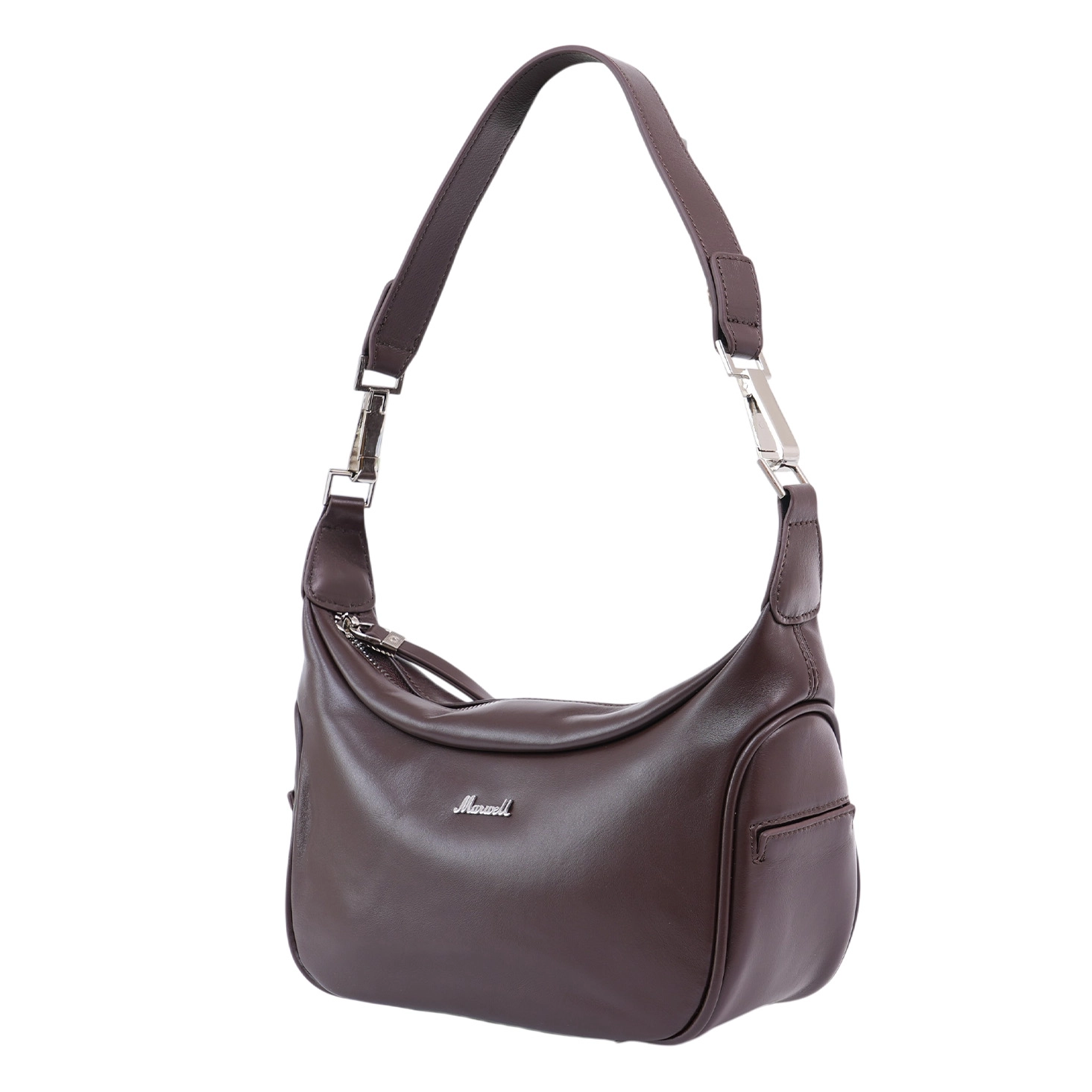 มาร์เวล กระเป๋าถือหนังวัวแท้ BUSKET HANDBAG - Image 5