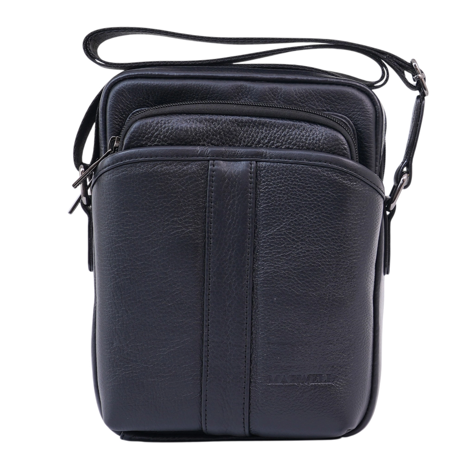 มาร์เวล กระเป๋าสะพายข้าง หนังวัวแท้ DOUBLE SLINGBAG - Image 2
