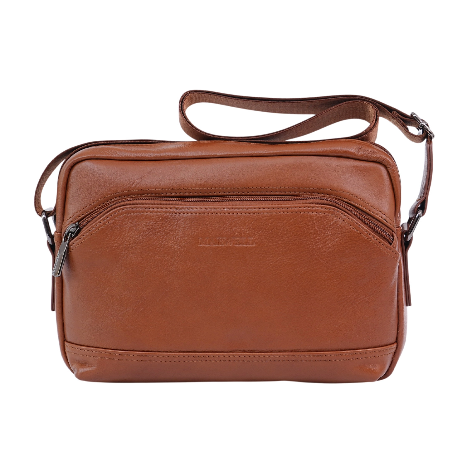 มาร์เวล กระเป๋าสะพายข้าง หนังวัวแท้ CURVE SLINGBAG - Image 2