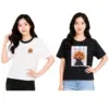 มินนะ เซตเสื้อยืดคอกลม แขนสั้น 2 ตัว พิมพ์กราฟิกพุดเดิ้ล