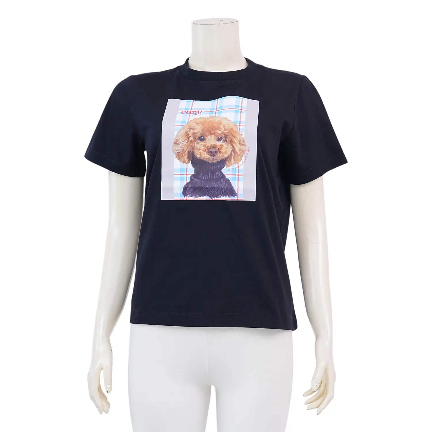 มินนะ เซตเสื้อยืดคอกลม แขนสั้น 2 ตัว พิมพ์กราฟิกพุดเดิ้ล - Image 4