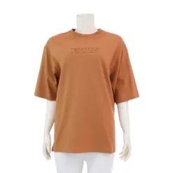 แอล เสื้อยืดคอกลม แขนสั้น ลายโลโก้ ELLE นูน 3 มิติ ทรง Oversized - Image 4