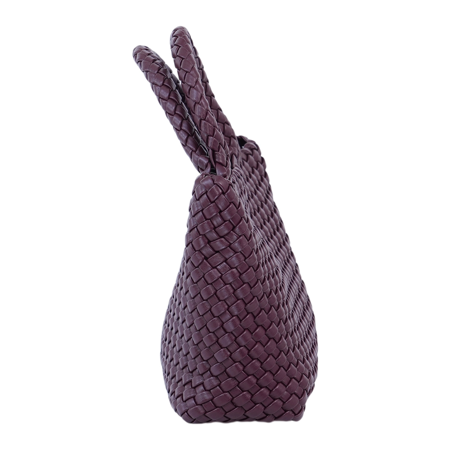 มิเชลล์ แอนด์ โคล กระเป๋าหนังวัวแท้ ดีไซน์ถักสาน CHERRY WEAVE BAG - Image 6
